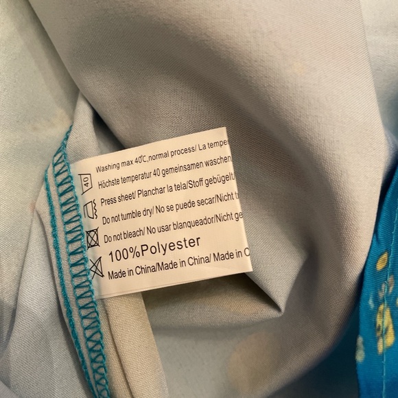 Vibrant Blue button down Shirt - Picture 3 of 5